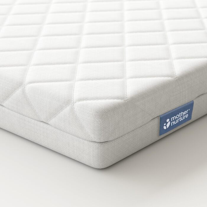 Матрац Mother Nurture Foam, білий, X см преміум-класу для дитячого ліжка, 80 x 40 x 3 см, підходить для Snuzpod3, 80 x 44 x 3 см Білий 80 x 44 x 3 см
