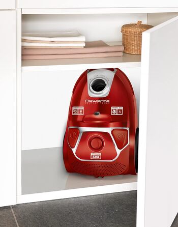 Компактний потужний пилосос з мішком 750 Вт об'єм пилозбірника 3 літри щілинна насадка 2-в-1 для всіх типів підлоги. вкл. всмоктув