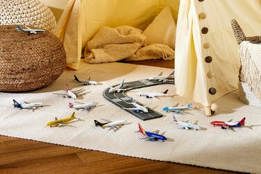 Одинарний літак Herpa Air Force One, мала масштабна модель літака, іграшкова мініатюрна модель з металу та пластику - для дітей віком від 3 років