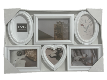 Мультирамка EVG INNO ZB-6-3250 WHITE COLLAGE 6  (6992360)