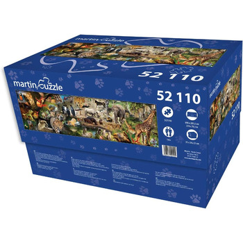 Пазл 50000 елементів (всього 52110). Перший пазл, який містить понад 50 000 елементів