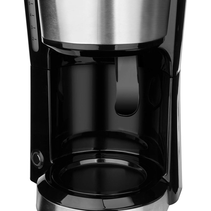 Кавоварка Russell Hobbs Mini душова лійка для оптимальної екстракції та аромату Компактна (макс. 5 чашок, скляний глечик 0,6 л, з постійним фільтром, нагрівальна плита) компактна кавоварка з фільтром мала 24210-56 Міні-кавоварка одинарна