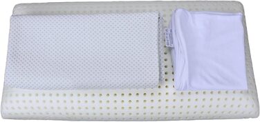 Ортопедична подушка для шиї 12 см Подушка для шиї з віскогелевого пінопласту з ефектом пам&39яті 7035 см ергономічна подушка для сну на спині та на боці, знімає тиск, чохол можна прати