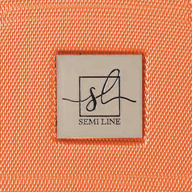 Валіза Semi Line 24' (M) Orange/Black (T5675-3)