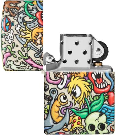 Кишенькова запальничка Zippo Crazy Collage 540 кольорів Crazy Collage у 540 кольорах