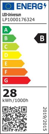 Світлодіодна панель 62x62см 40W 3000K теплий білий 4400лм 110 люмен/Вт без мерехтіння без відблисків UGR19 Вбудований жалюзійний світильник вбудований стельовий світильник Odenwald стеля OWA 620x620x35мм (2 шт. и, теплий білий - 28w 4760lm - Ugr19)