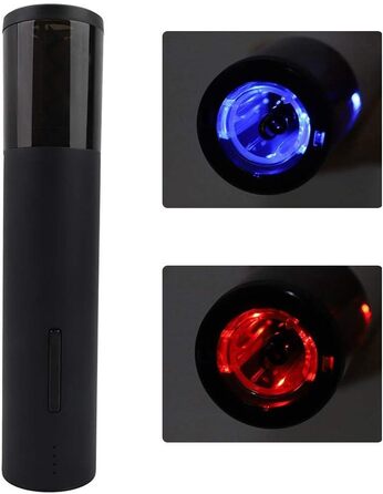 Електричний штопор Zeerkeer, 6 секунд автоматичний штопор для пляшок Професійний набір різаків фольги для червоного вина Кухонні аксесуари Відкривачка для пляшок для бару на весілля