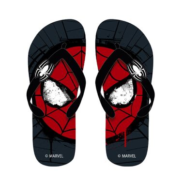 Шльопанці Marvel Spiderman, класичні сандалі, подарунок для хлопчиків, чоловіків та підлітків, розміри EU 40-45 40/41 EU чорного кольору