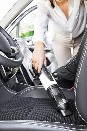 Вертикальний пилосос (компактний, керування однією кнопкою, циліндрична конструкція, цифровий двигун, світлодіодні індикатори, вкл