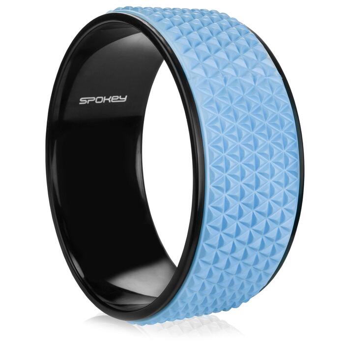 Колесо для йоги SPOKEY LEDA з масажною поверхнею, Ø 33 см, ширина 13 см Кільце для йоги для початківців та досвідчених практиків Ідеально підходить для стабілізації та розтяжки під час занять йогою