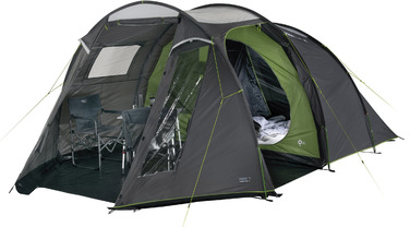 Намет чотиримісний High Peak Ancona 4.0 Light Grey/Dark Grey/Green (10244)
