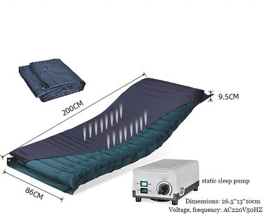 Матрац проти пролежнів, матрац з повітряною подушкою, матрац проти пролежнів з матрацом з отвором і насосом