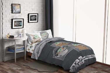 Бавовна Комплект постільної білизни з 3 предметів 135x200 см Односпальне ліжко - підковдра простирадло 90x200 см наволочка 50x70 с