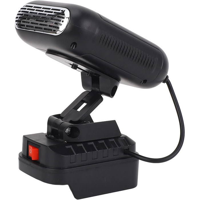 Портативний обігрівач кімнати Asixxsix, регульована температура від 30C до 80C, тихий обігрівач, настільний обігрівач з функцією повороту на 90, 2 USB-порти, для офісу та гуртожитку