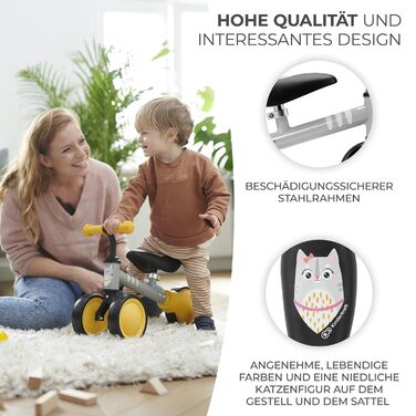 Балансовий велосипед CUTIE, навчальний балансовий велосипед, дитячий балансовий велосипед, навчитися їздити на велосипеді, велосип