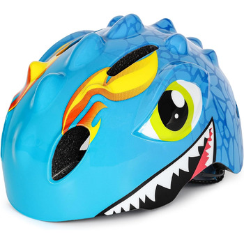 Велосипедний шолом дитячий для їзди на велосипеді Милий мультфільм 3D розроблений дитячий шолом для велосипеда скейтборду роликови