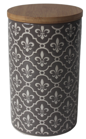 Банка для зберігання Limited Edition 0,7 л, сірий візерунок