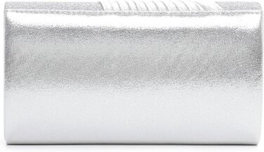 Клатч TAS Amalia Плісе 34322 Сріблястий