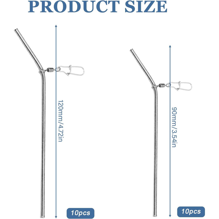 Предметів Стріла проти заплутування 9 см 12 см, мідні втулки Риболовний набір Flow Tube Фідер Короп Аксесуари Фідер Риболовля Дно Риболовля Фідер Кошик Риболовля, 20
