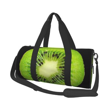 Спортивна сумка для подорожей Киві, чорна, універсальний розмір