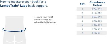 Бандаж для спини Bauerfeind LumboTrain Lady для розслаблення, стабілізації та активації поперекового відділу хребта в поперековій ділянці, пояс для підтримки спини від болю в спині, бандаж для щоденного використання LumboTrain Lady 4