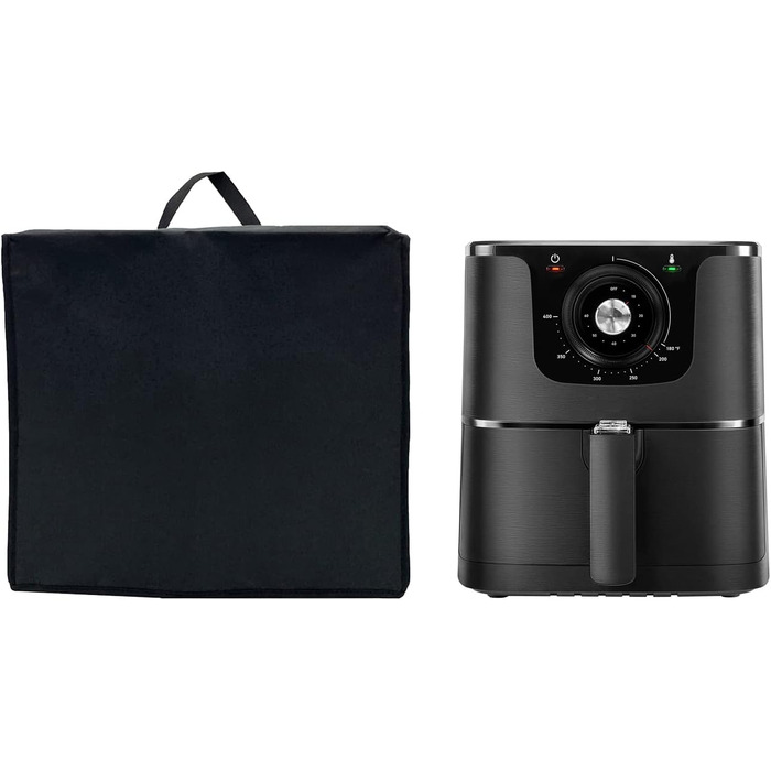 Термостійкий, водонепроникний, пилонепроникний захисний чохол із нейлонової тканини для Philips Airfryer 5000 Series XXL, 7,2-літрова фритюрниця 16-в-1/двозонна фритюрниця Ninja Foodi MAX AF400EU, 9,5 л