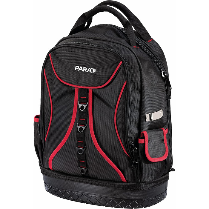 Рюкзак для інструментів Parat Basic Back Pack (приблизно на 50 інструментів, ергономічний органайзер і сумка для транспортування) 5990830991, чорний