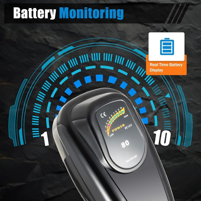 Підвісний електродвигун MINRS 800 Вт 80 фунтів 12 вольт, електричний човновий двигун, 5 передач вперед 3 передачі назад, регульована висота для човнів довжиною не більше 4 м, шириною не більше 5 м