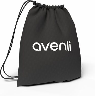 Самонадувальний надувний матрац/ліжко AVENLI для 2 осіб, 203x157x47 см, надувне гостьове ліжко з вбудованим насосом, надзвичайно висока спальна поверхня, флокована поверхня для кемпінгу та дому