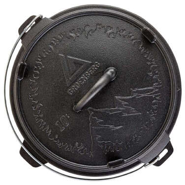 Казан з кришкою Groenberg Askja Pot 33 cm / 10 L Black (266018)