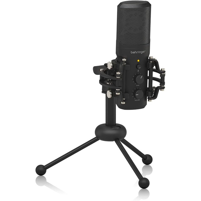 Преміальний USB-конденсаторний мікрофон Behringer BU200 з кардіоїдною спрямованістю