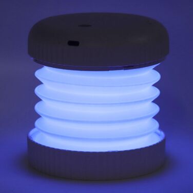 Складаний кемпінговий ліхтар, світлодіодний ліхтар з 3 режимами світла, акумуляторний, магнітний, портативний - довговічний акумулятор, безпечне для очей світло, ідеально підходить для кемпінгу на свіжому повітрі (білий)