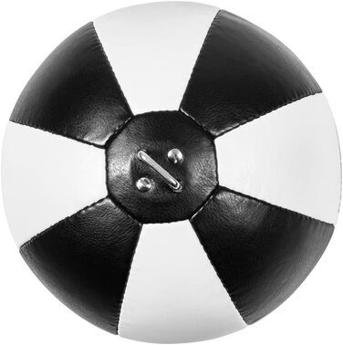 Погана компанія Двосторонній м'яч з імітації шкіри в т.ч. еластичні натяжні ремені I діаметром 25 см I Боксерський м'яч для рефлек