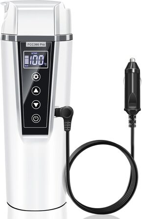 Подорожній чайник автомобільний 12v 24v для автомобіля вантажівки таксі дитини, чайник швидкого нагріву для автомобіля подорожня к