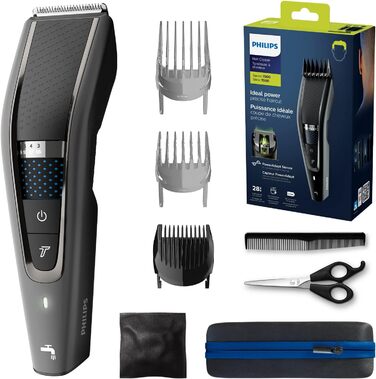 Машинка для стрижки волосся Philips Hair Clipper Series 7000 з технологією Trim-n-Flow (модель HC7650/15)