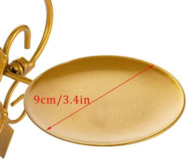 Настінний свічник настінний свічник настінний свічник свічник свічник з металу набір з 2, настінний тримач для свічок настінний тр