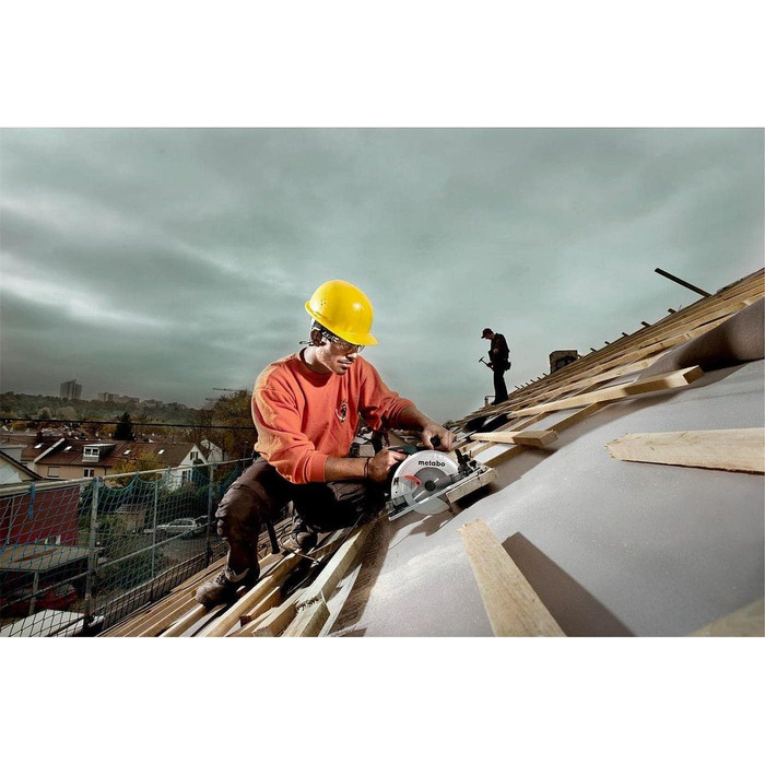 Циркулярна пила Metabo KS 55 FS (600955000) Картонна коробка, Номінальна вхідна потужність 1200 Вт, Вихідна потужність 670 Вт, Мак