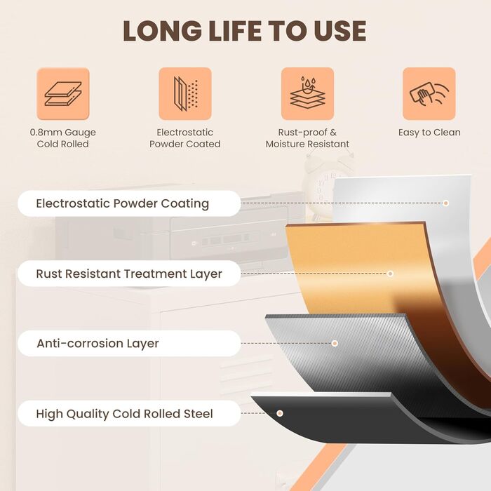 Шафа для документів, що замикається, багатоцільова металева шафа, сталева шафа для інструментів, офісна шафа з 2 дверима, шафа для майстерні, невелика шафа, шафа для зберігання речей, картотечна шафа, біла