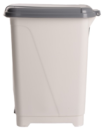 Корзина д/сміття VIOLET HOUSE 0156 White з педал. 8 л (0156 White 8 л) (7246358)