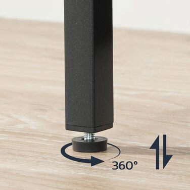 Журнальний столик HOOBRO, маленький столик, 2-ярусний круглий журнальний столик, столик-диван, столик для напоїв, для невеликих приміщень, вітальні, спальні, вінтажний коричневий та чорний EBF167BZ01