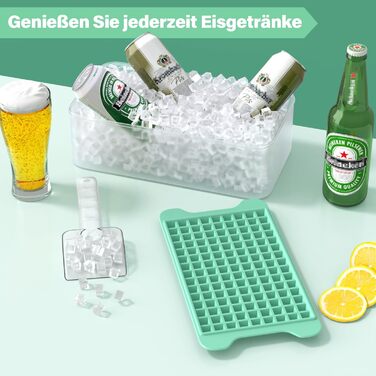 Форма для морозильної камери Невеликий лоток для льоду з лотком для льоду - 135 4 шт. форма для льоду для охолодження напоїв, міні