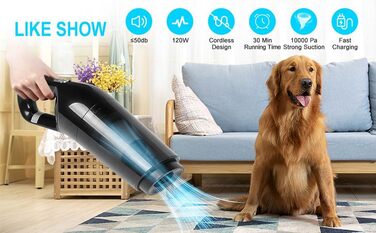 Акумуляторний ручний пилосос акумуляторний, безмішковий 15000Pa ручний пилосос акумуляторний безмішковий Переможець тесту вологого