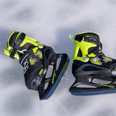 Ковзани Bladerunner Micro Ice NG01, чорний/лаймовий, 36-40