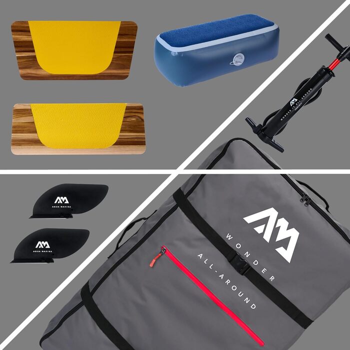 Надувне швидкісне каное Aqua Marina Tomahawk 4,6 м 8 Full DOP-Stitch для 2-3 осіб