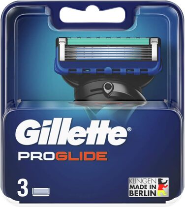 Леза для бритви Gillette ProGlide, 3 змінні леза для мокрих бритв чоловічі з 5-кратним лезом