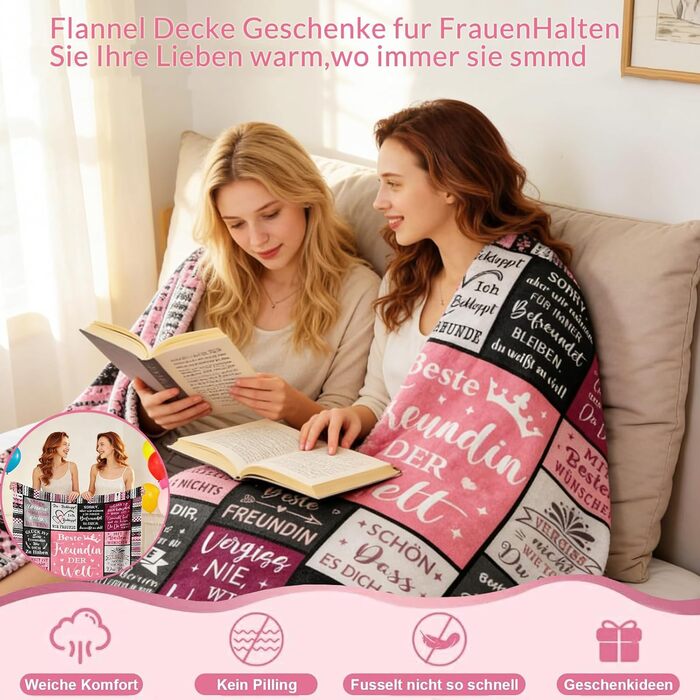 Подарунки для дівчини, м&39які ковдри, подарунки для найкращої подруги, подарунок на день народження дівчини, подарунки для жінок, дівчини, сестри на Різдво, день народження, ковдра-обіймач (Рожевий B, 200x150 см), подарунки для дівчини 150x200 см