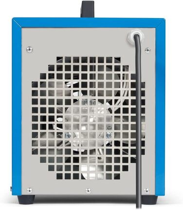 Будівельний обігрівач TROTEC TDE 25 потужність нагріву 3 кВт об&39єм повітря 206 м/год електричний вентилятор для будівельних майданчиків