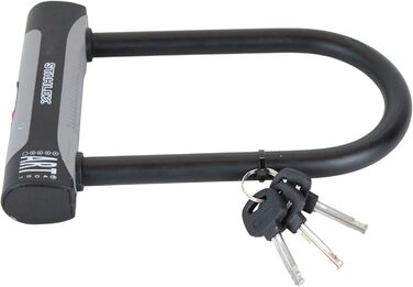 Замок безпеки BISOMO U-lock 180x245 мм, броньований замок, велосипед, електровелосипед, мопед, мотоцикл