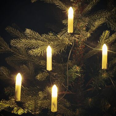 Світлодіодні гірлянди з теплими білими свічками Gresonic