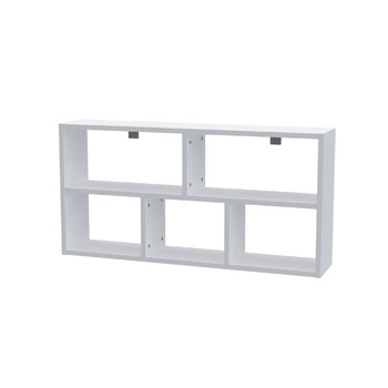 Біла дерев&39яна настінна полиця - настінна книжкова полиця - полиці для стін - полиця для вітальні